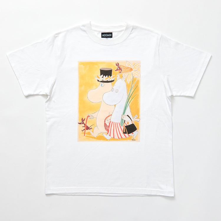 プレミアムTシャツ（Celebrating Tove Jansson/ムーミンパパ＆ムーミンママ）MM-8629