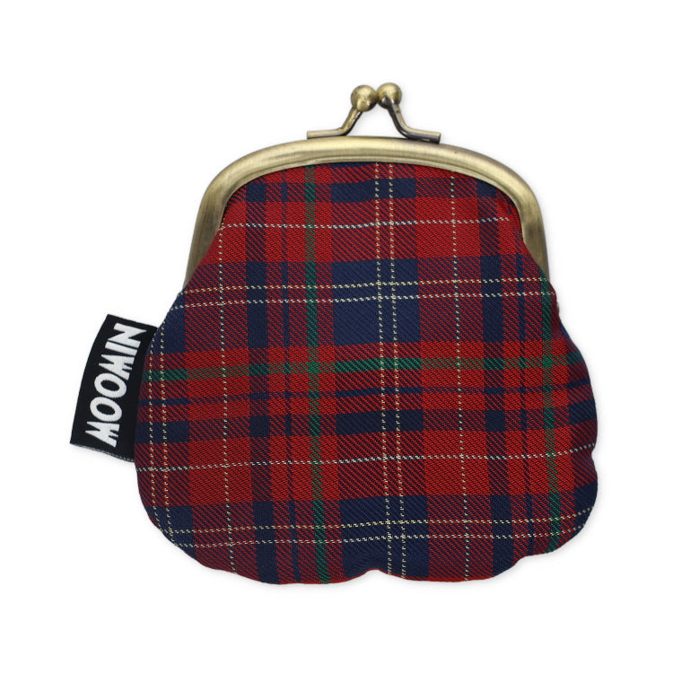 チェックジャガードがま口財布（リトルミイ/RD）MM-9423