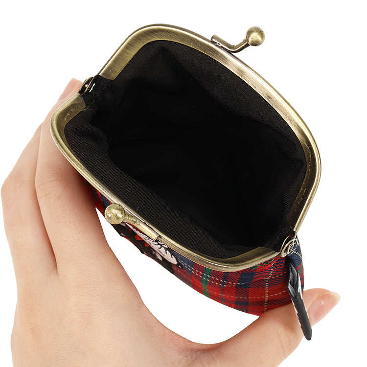 チェックジャガードがま口財布（リトルミイ/RD）MM-9423