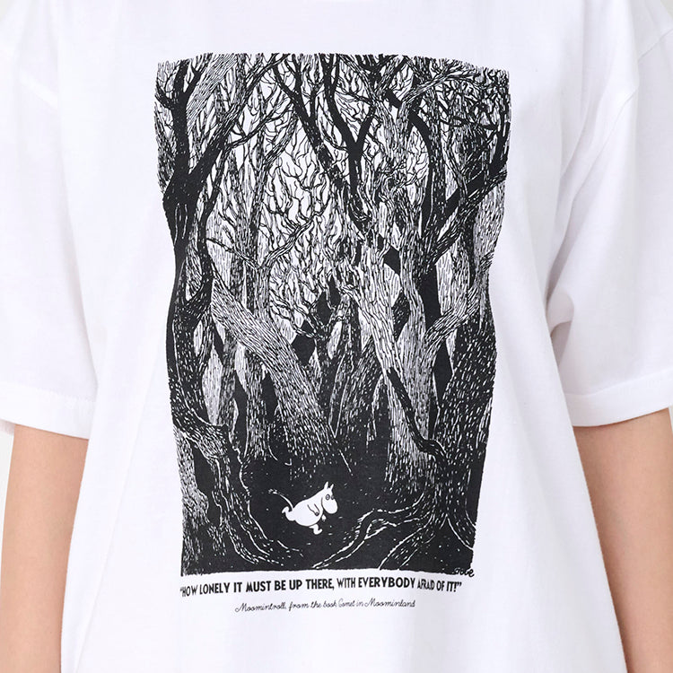 プレミアムTシャツLサイズ（ムーミン谷の彗星/ムーミン/WH）MM-9512