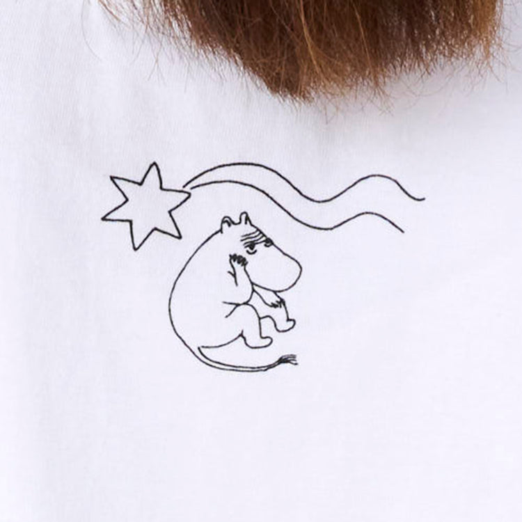 プレミアムTシャツLサイズ（ムーミン谷の彗星/ムーミン/WH）MM-9512