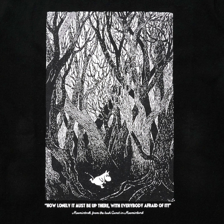 プレミアムTシャツLサイズ（ムーミン谷の彗星/ムーミン/BK）MM-9513
