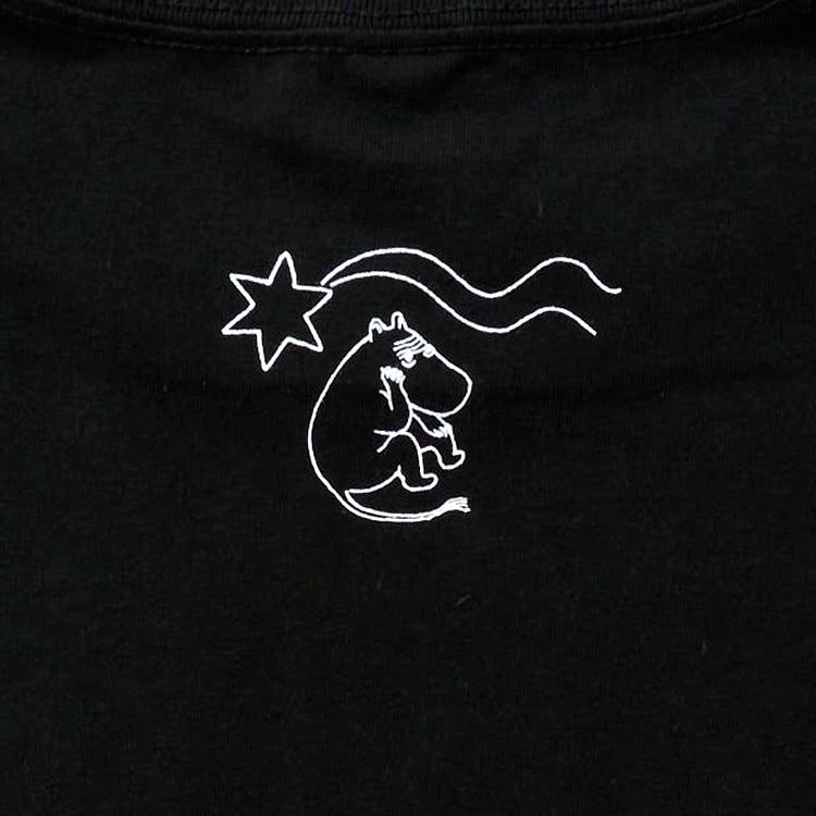 プレミアムTシャツLサイズ（ムーミン谷の彗星/ムーミン/BK）MM