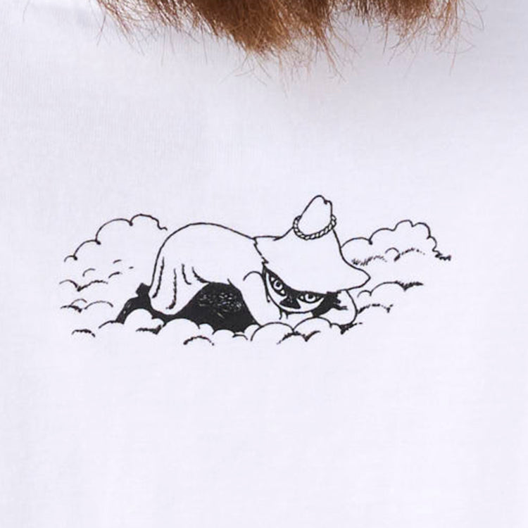 プレミアムTシャツLサイズ（ムーミンパパの思い出/海のオーケストラ号/WH）MM-9516
