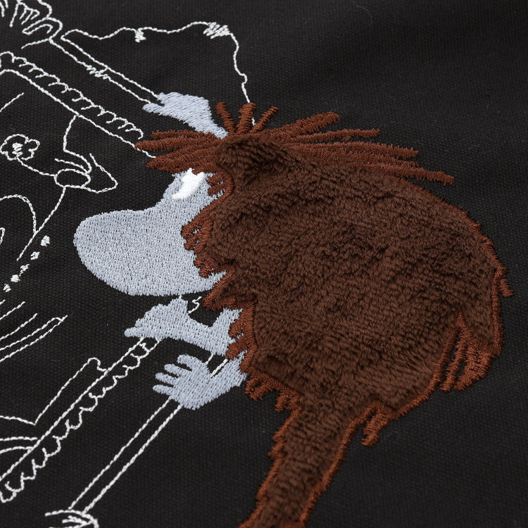 トートバッグ（ご先祖さまB/BK）MM-9646