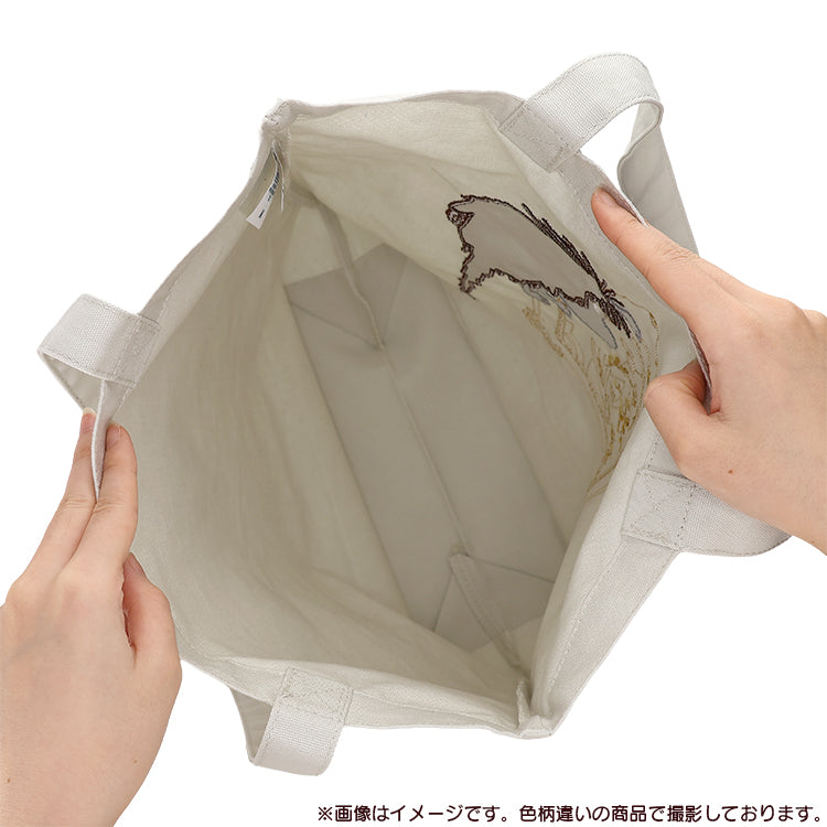 トートバッグ（ご先祖さまB/BK）MM-9646