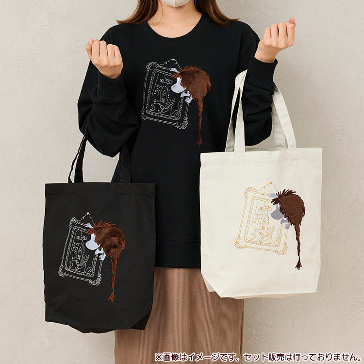 トートバッグ（ご先祖さまB/BK）MM-9646