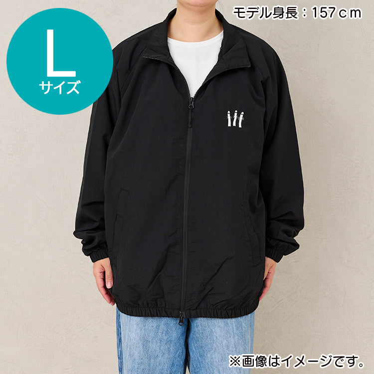 トレーニングジャケットL（ニョロニョロ/BK）MM-9658 - MOOMIN SHOP
