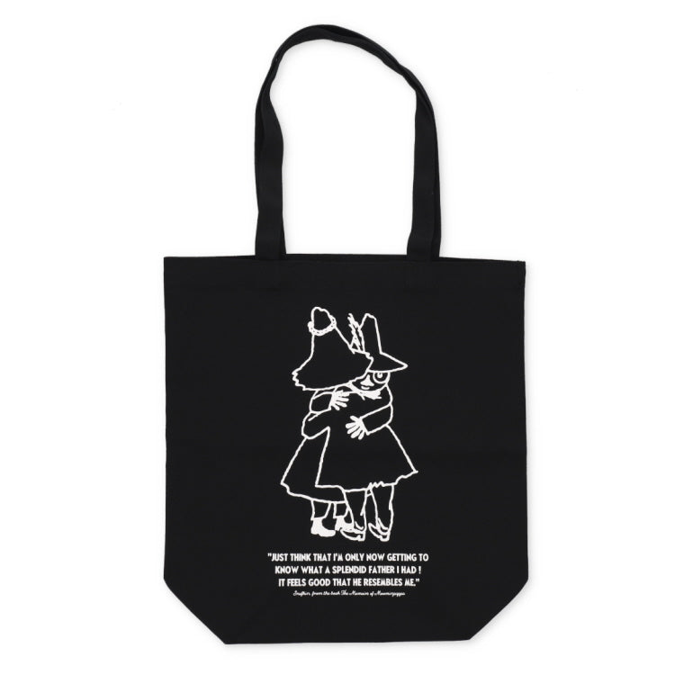 トートバッグ（ヨクサル&スナフキン/BK）MM-9816