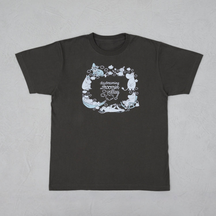 TシャツMサイズ（daydreaming in moominvalley/BK）MM-9914