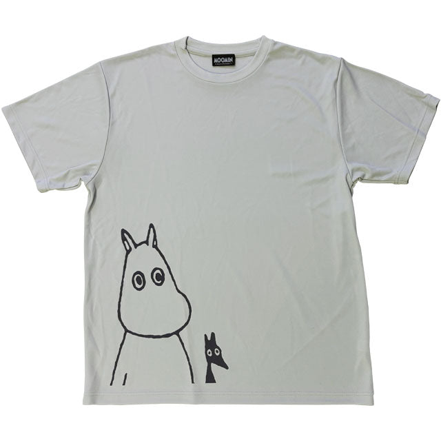 リラックスドライTシャツ（ムーミン/GY）MM-0036