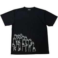 リラックスドライTシャツ（ニョロニョロ/BK）MM-0042 - MOOMIN SHOP