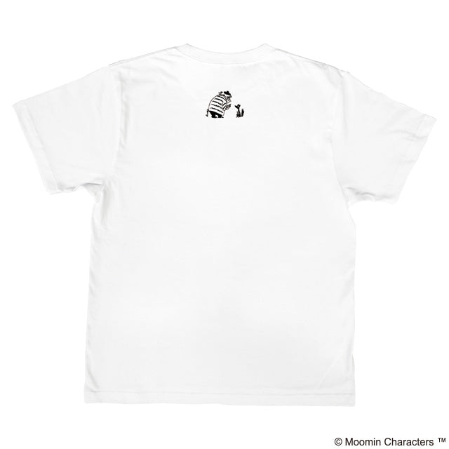 10月中旬頃お届け予定＊プレミアムTシャツLサイズ（冬/ムーミン＆トゥーティッキ/WH）MM-0260＜予約商品＞