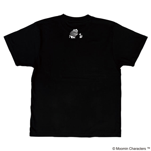 10月中旬頃お届け予定＊プレミアムTシャツLサイズ（冬/ムーミン＆トゥーティッキ/BK）MM-0262＜予約商品＞
