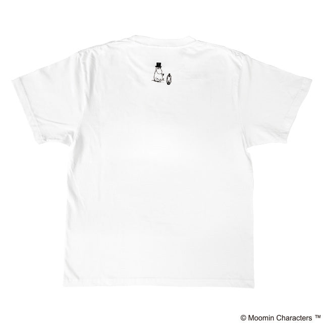10月中旬頃お届け予定＊プレミアムTシャツLサイズ（海へ行く/ムーミン＆ムーミンママ/WH）MM-0268＜予約商品＞