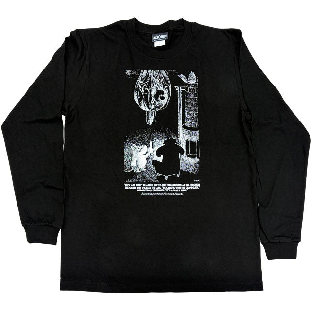 10月上旬頃お届け予定＊ロングスリーブTシャツ（シャンデリア/ご先祖さま/BK）MM-0288＜予約商品＞