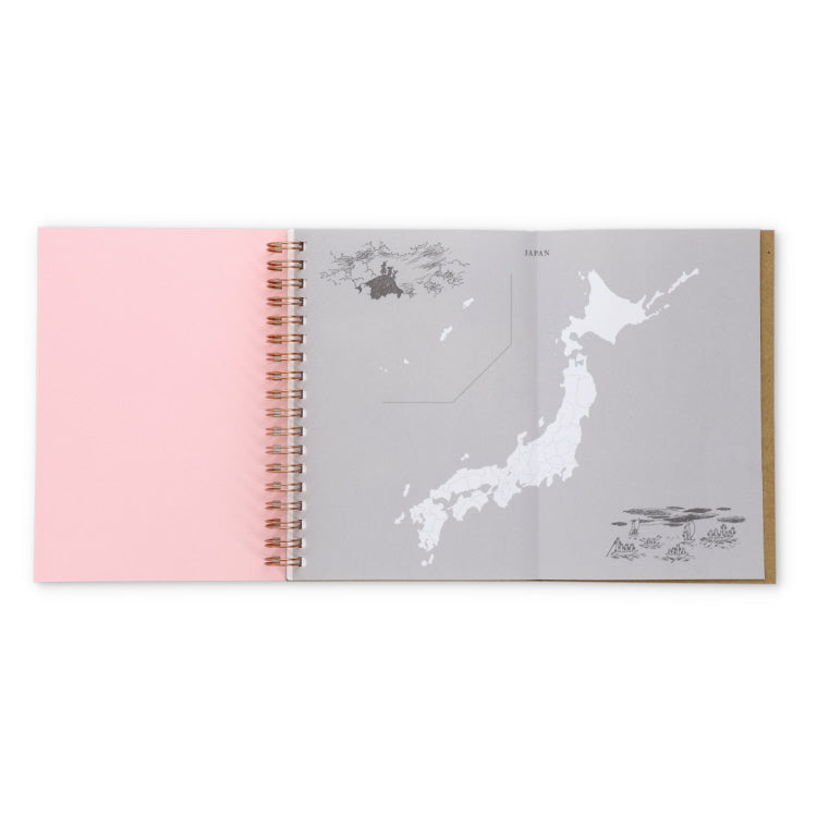 スタンプブック（ピンク）MM118 PI