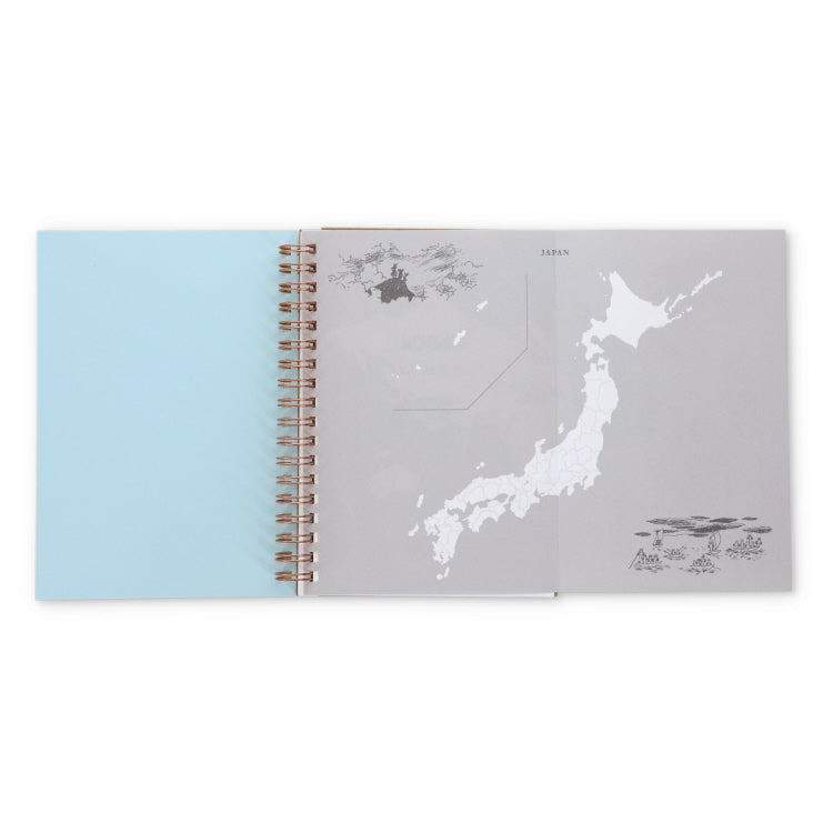 スタンプブック（ブルー）MM118 BL