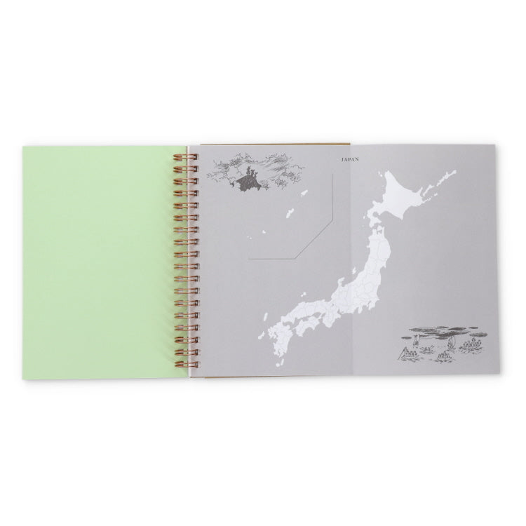 スタンプブック（グリーン）MM118 GN