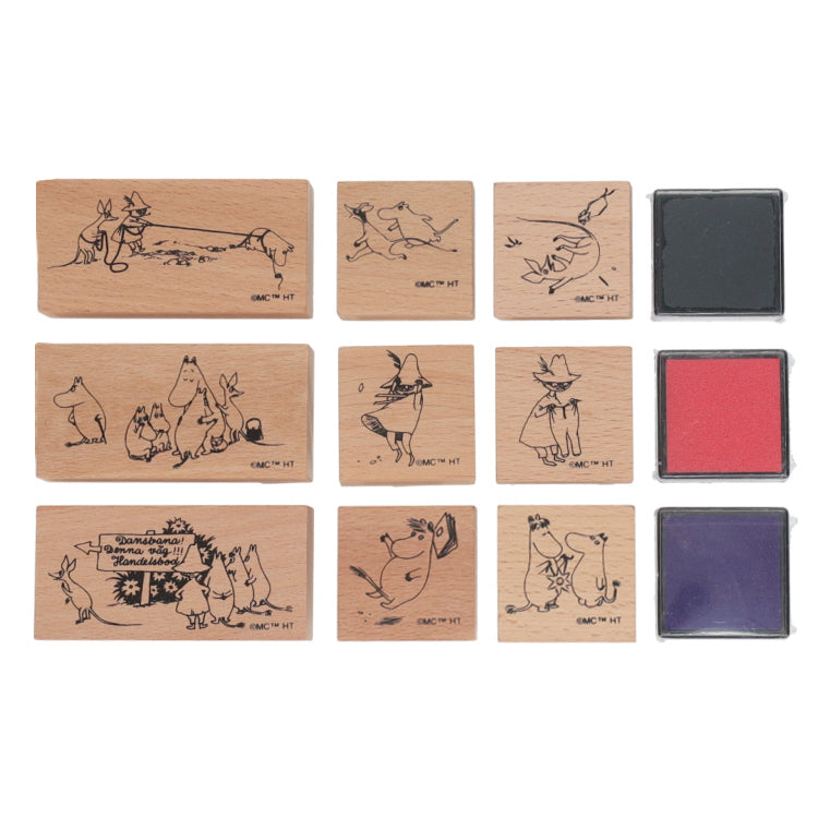 2月下旬頃お届け予定＊HIGHTIDE スタンプセット（ムーミン谷の彗星）MM119＜予約商品＞