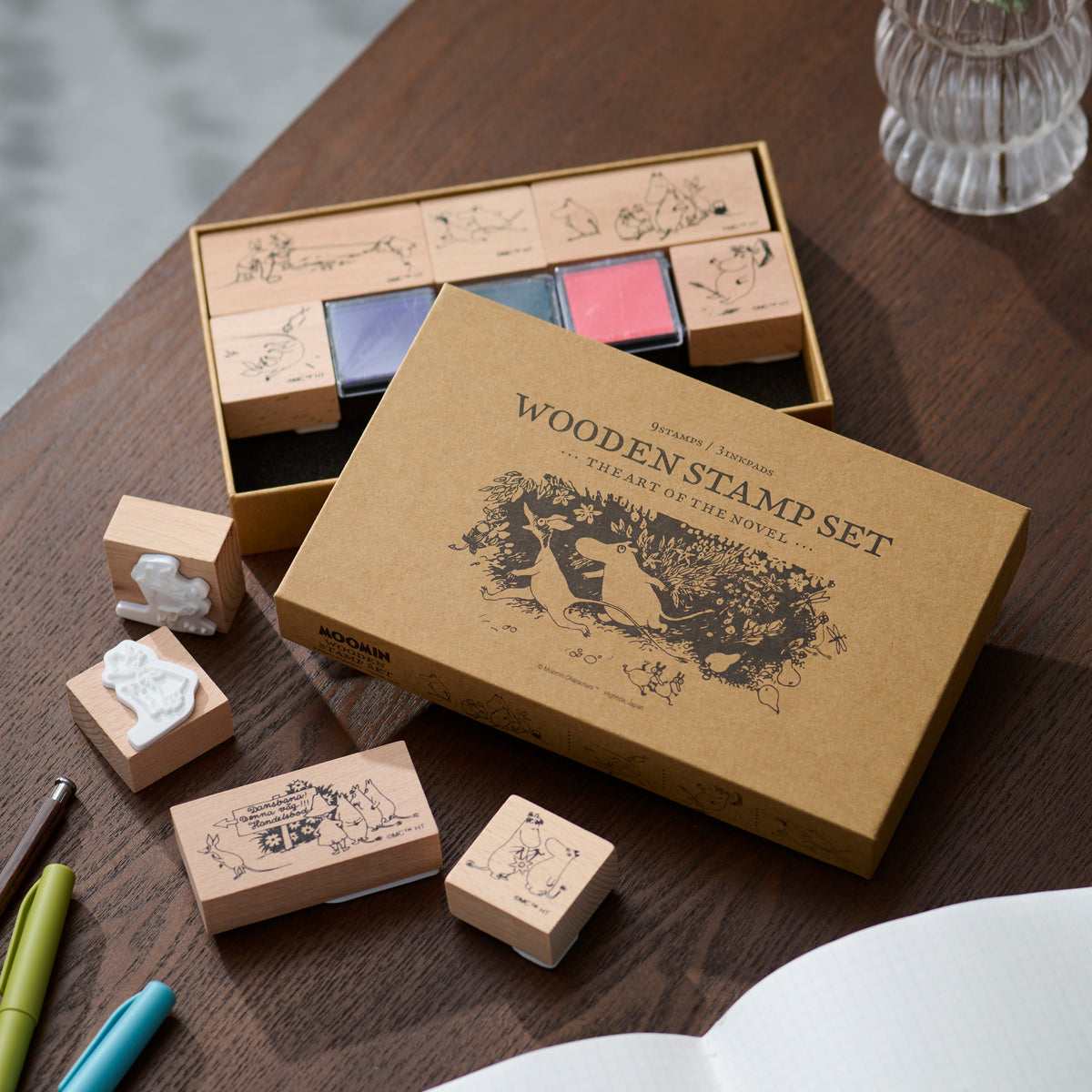 2月下旬頃お届け予定＊HIGHTIDE スタンプセット（ムーミン谷の彗星）MM119＜予約商品＞
