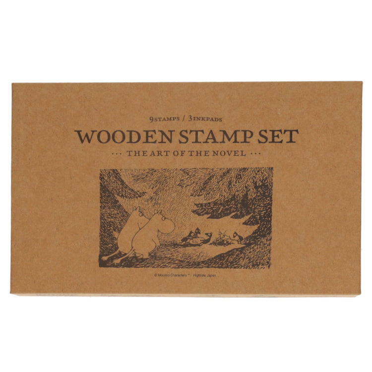 2月下旬頃お届け予定＊HIGHTIDE スタンプセット（ムーミン谷の冬）MM119＜予約商品＞