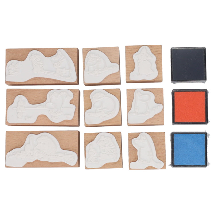 2月下旬頃お届け予定＊HIGHTIDE スタンプセット（ムーミン谷の冬）MM119＜予約商品＞