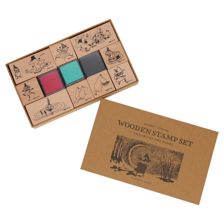 2月下旬頃お届け予定＊HIGHTIDE スタンプセット（ムーミン谷の夏まつり）MM119＜予約商品＞