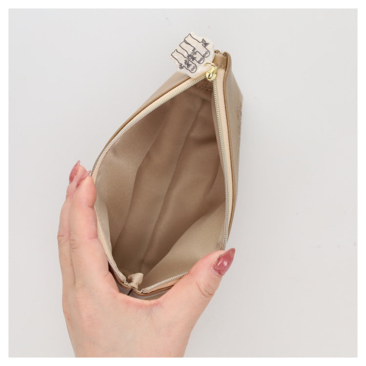 2月下旬頃お届け予定＊HIGHTIDE ファスナーポーチ（ニョロニョロ/BE）MM120＜予約商品＞