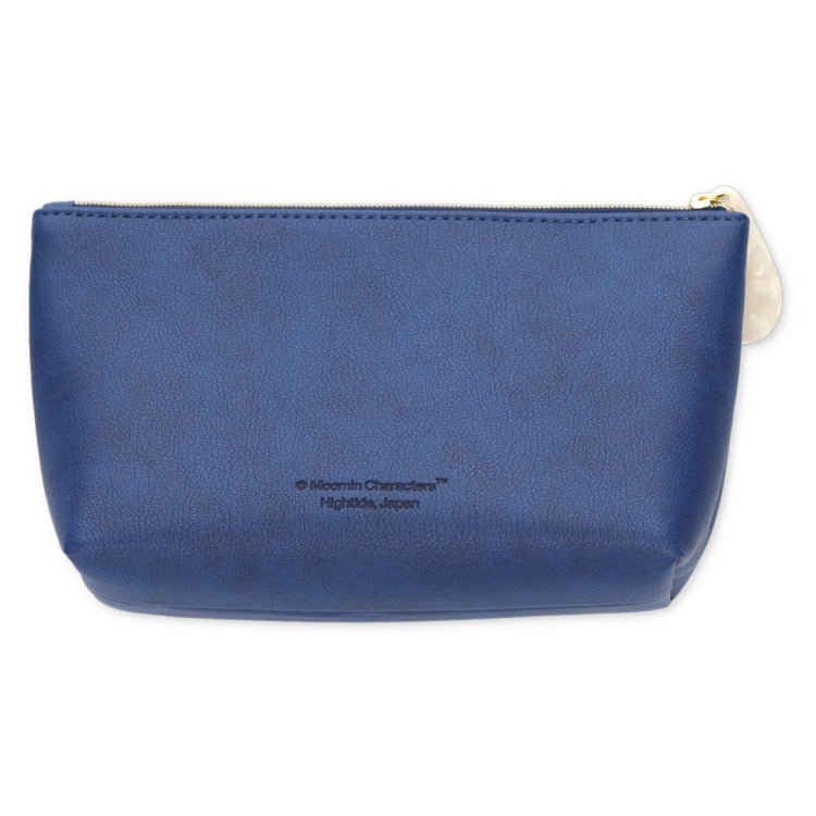 2月下旬頃お届け予定＊HIGHTIDE ファスナーポーチ（アングリームーミン/BL）MM120＜予約商品＞