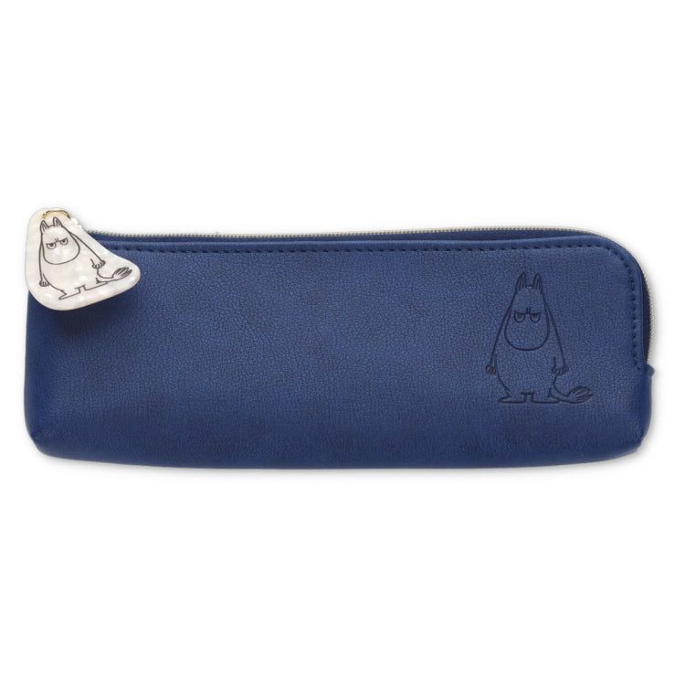 2月下旬頃お届け予定＊HIGHTIDE ペンケース（アングリームーミン/BL）MM122＜予約商品＞
