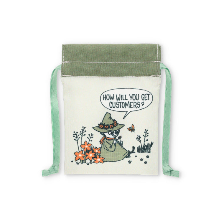 スナフキン＊確認用 豆巾着（スナフキンシリーズ）MOM-874 - MOOMIN SHOP