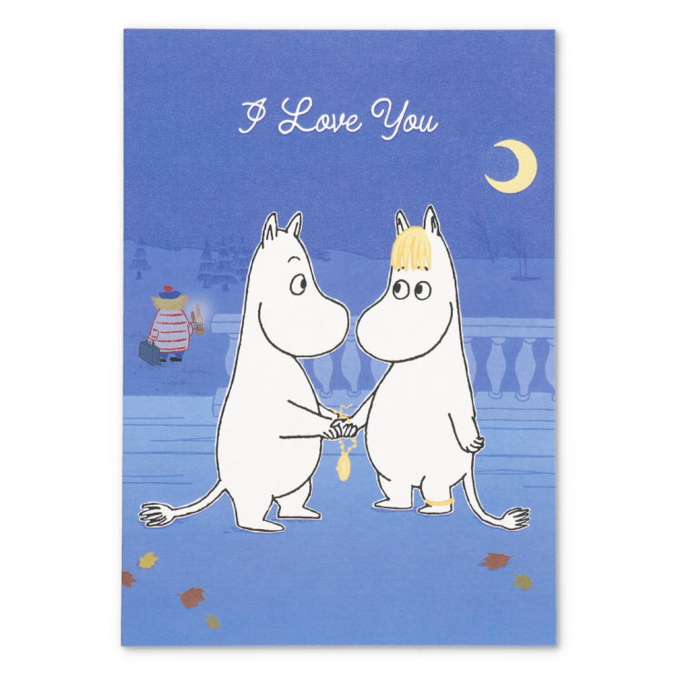 HYPE グリーティングカード（ムーミン/I love you ブルー）HYP050020