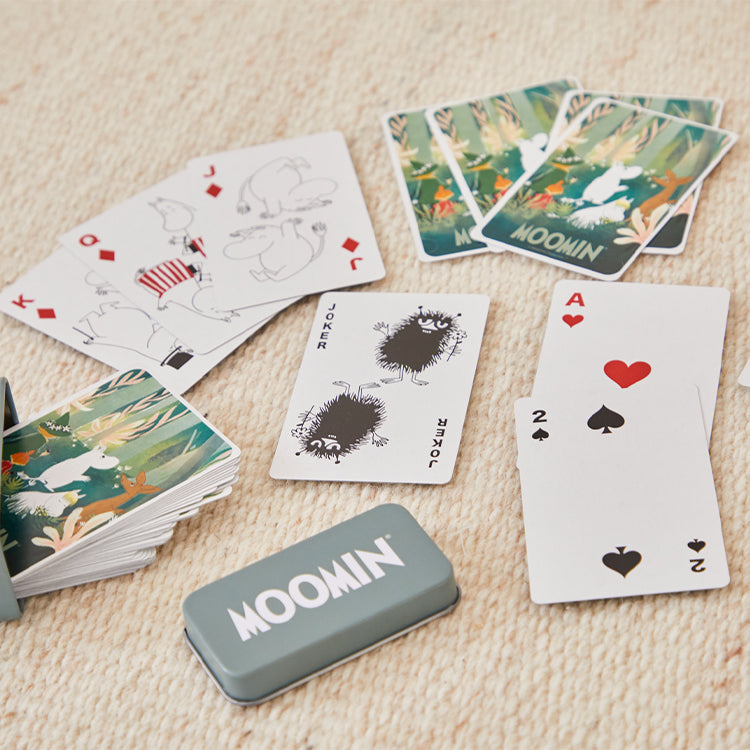 未使用 YOGSCAST トランプ カード 缶入り Barbo Toys トランプ缶ケース（フォレスト）BBT990076 - MOOMIN SHOP