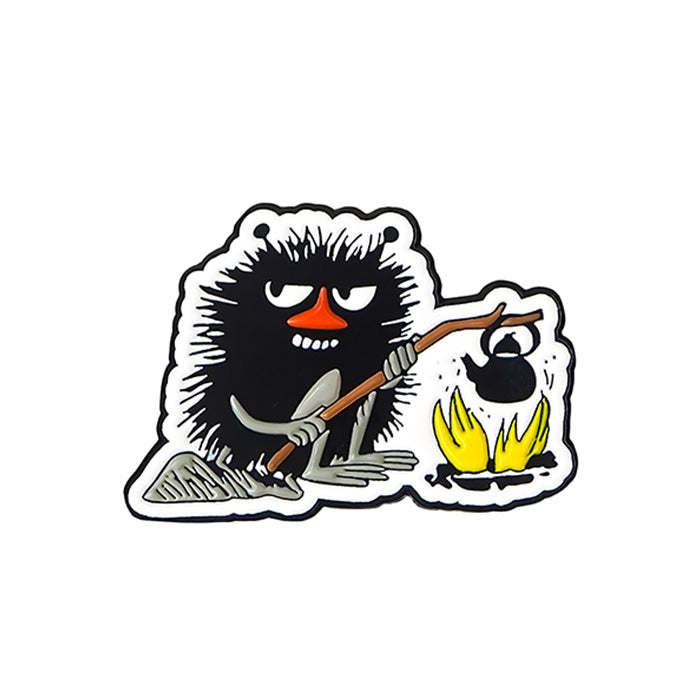 PINBOX ピンバッジ（焚火とスティンキー）PNX100033