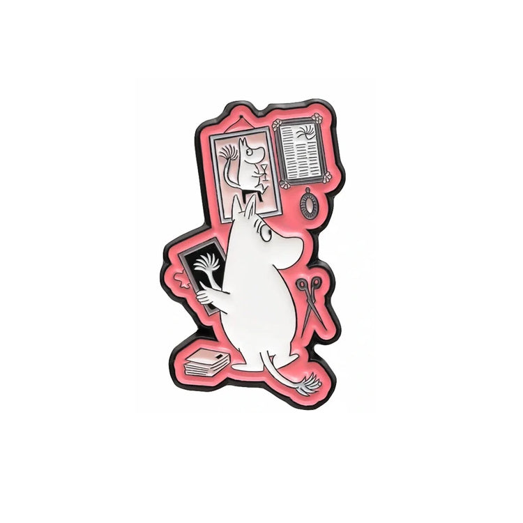 PINBOX ピンバッジ（写真とムーミン）PNX100020