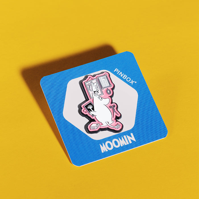 PINBOX ピンバッジ（写真とムーミン）PNX100020