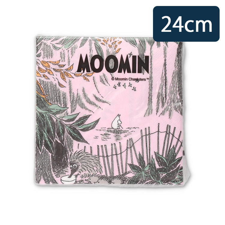 Havi ペーパーナプキン 24cm（憧れ/ピンク）HAV080004 MOOMIN SHOP