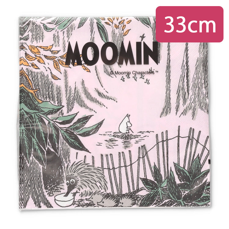 Havi ペーパーナプキン 33cm（憧れ/ピンク）HAV080011 - MOOMIN SHOP