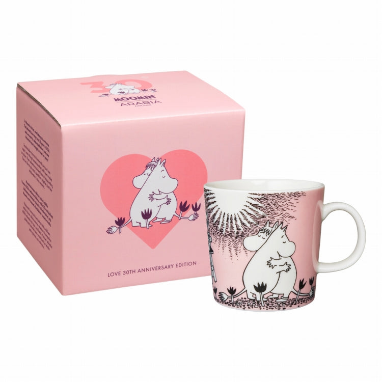 Tazza Arabia Moomin Love Blue – Edizione Limitata, Gres Porcellanato Lavabile In Microonde