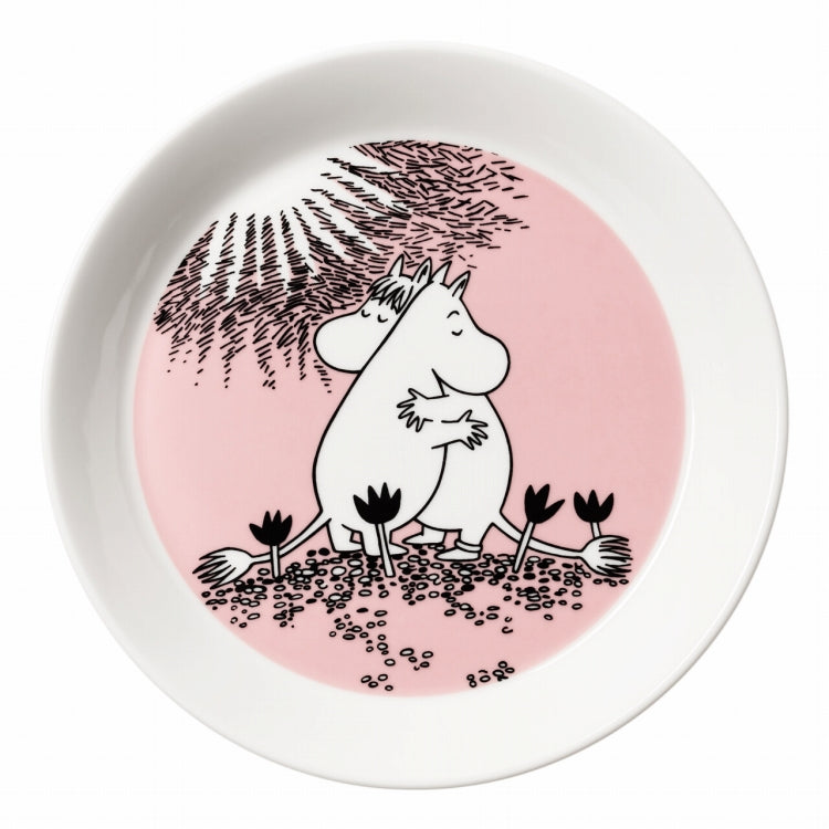 MOOMIN ARABIA プレート19cm（LOVE/30周年）1082610