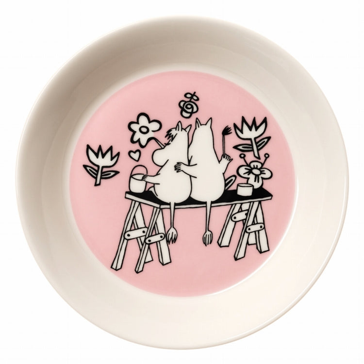 MOOMIN ARABIA プレート15cm（LOVE/30周年）1082613