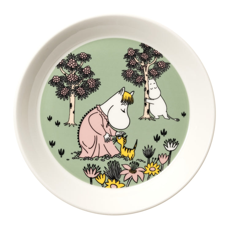 MOOMIN ARABIA プレート（ラビングケア）1082630 - MOOMIN SHOP