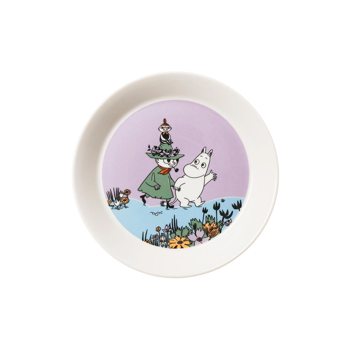 MOOMIN ARABIA プレート19cm（フレンズフォーエバー）1082653