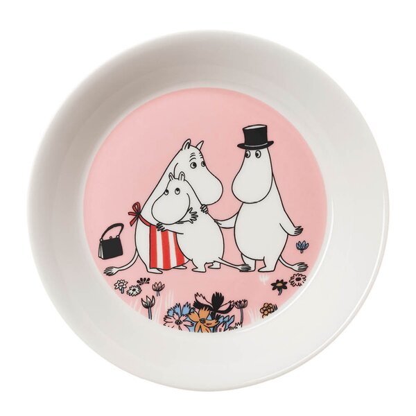 MOOMIN ARABIA プレート15cm（ファミリータイム）1082662 - MOOMIN SHOP