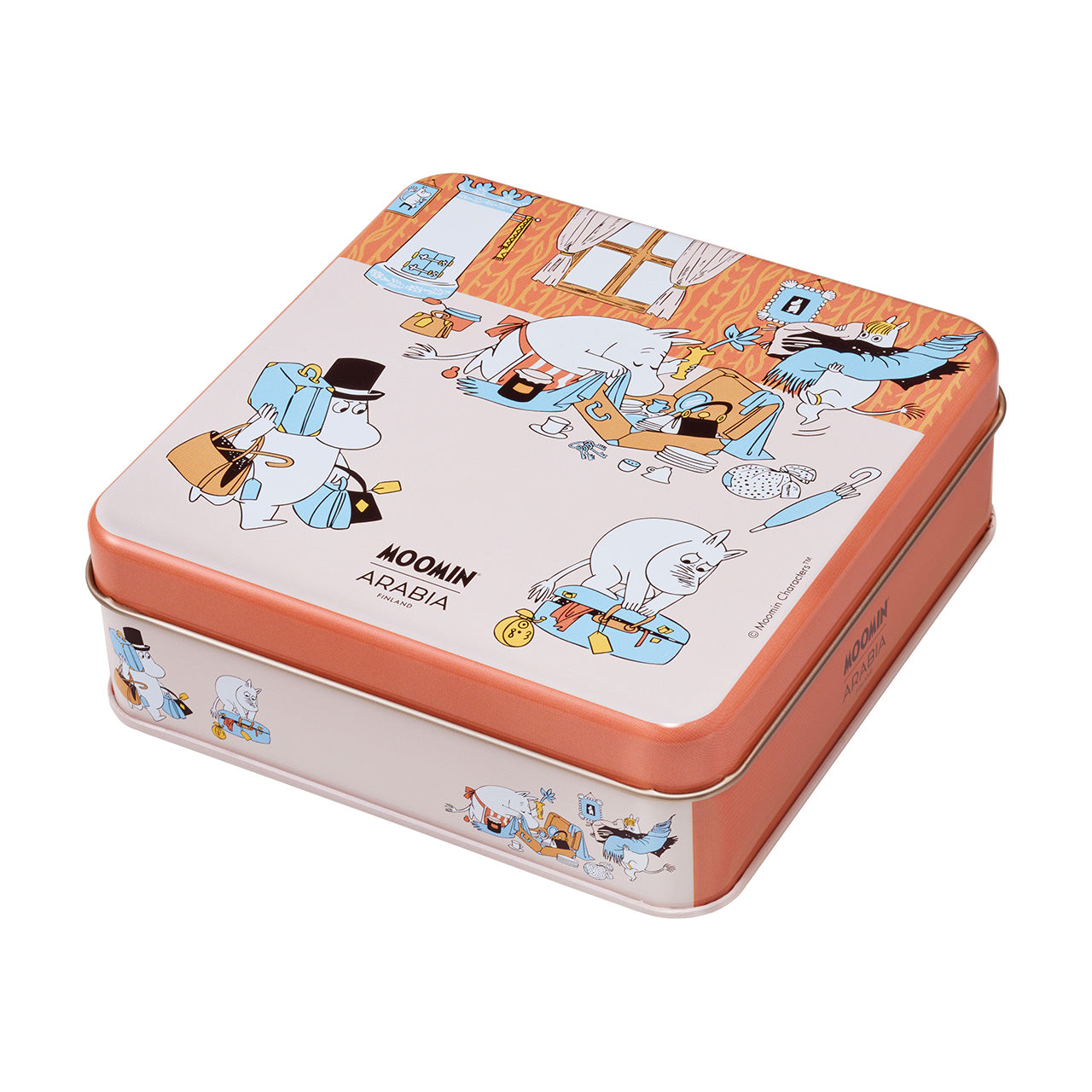 imane ♡ 【三連休限定特価】＊imane＊プチローズ　ミニトラッシュ缶 イマン 【公式 ♡ BOX缶 ミディ缶 ホーロー プリンセスローズ アンティーク雑貨