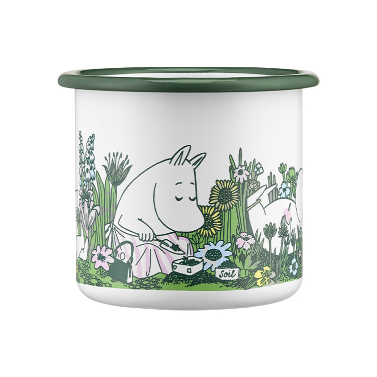 Muurla ホーローマグ 370ml（In the Garden/ムーミン＆スノークのおじょうさん）MRA060411