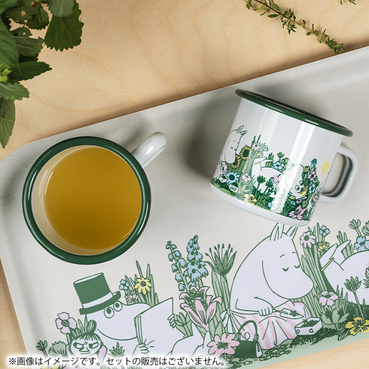 Muurla ホーローマグ 370ml（In the Garden/ムーミン＆スノークのおじょうさん）MRA060411