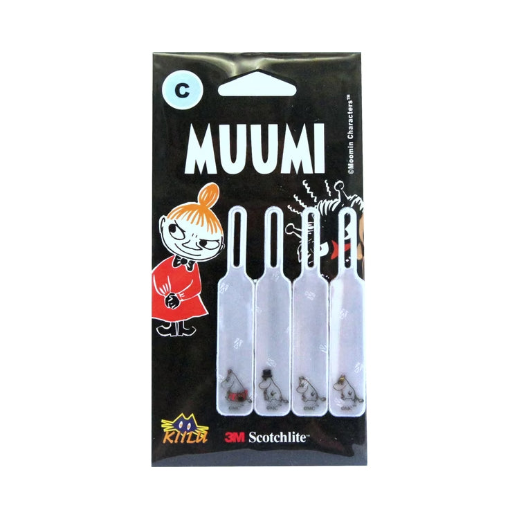 RIRIMUT リリムット姿勢補正　４枚セット 新品未開封 KIILU ジップリフレクター4P入り（ムーミンファミリー）ACT100012