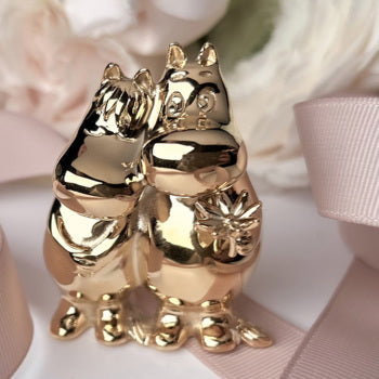 MOOMIN×SKULTUNA フィギュア（ムーミンとスノークのおじょうさん/ラブ）SKT040019＜取り寄せ品＞